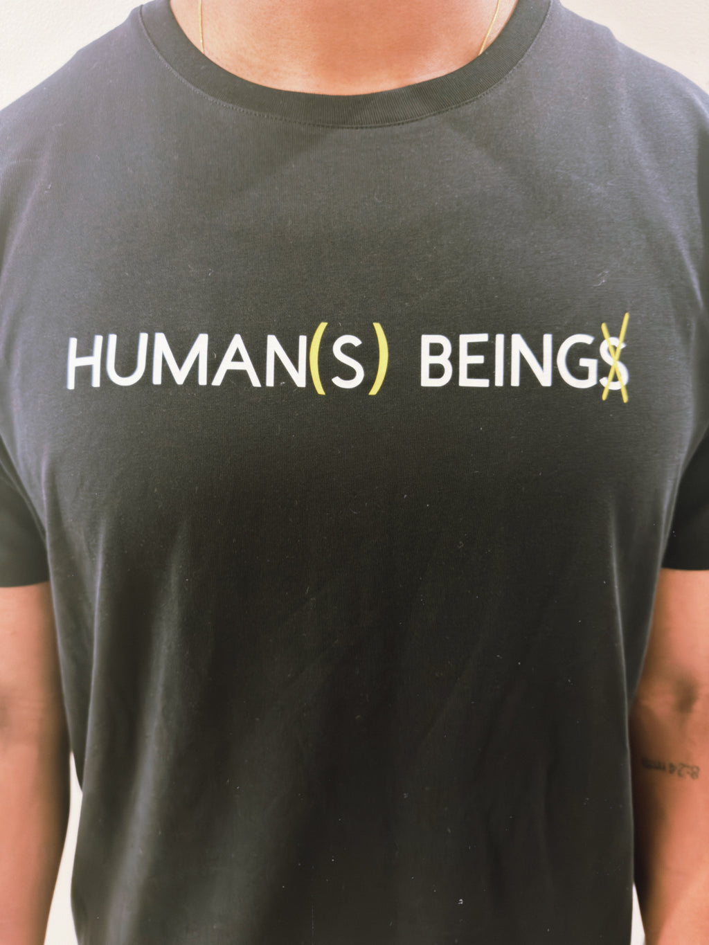 HUMAN(S) BEINGX — ~~PERFECT~~ PRESENT Tee