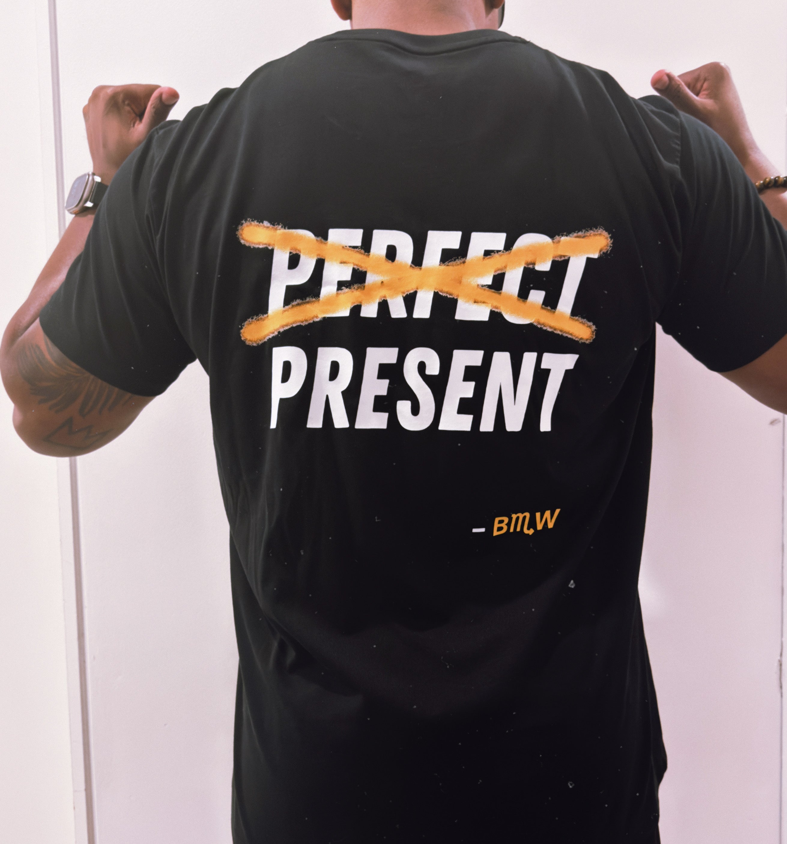 HUMAN(S) BEINGX — ~~PERFECT~~ PRESENT Tee